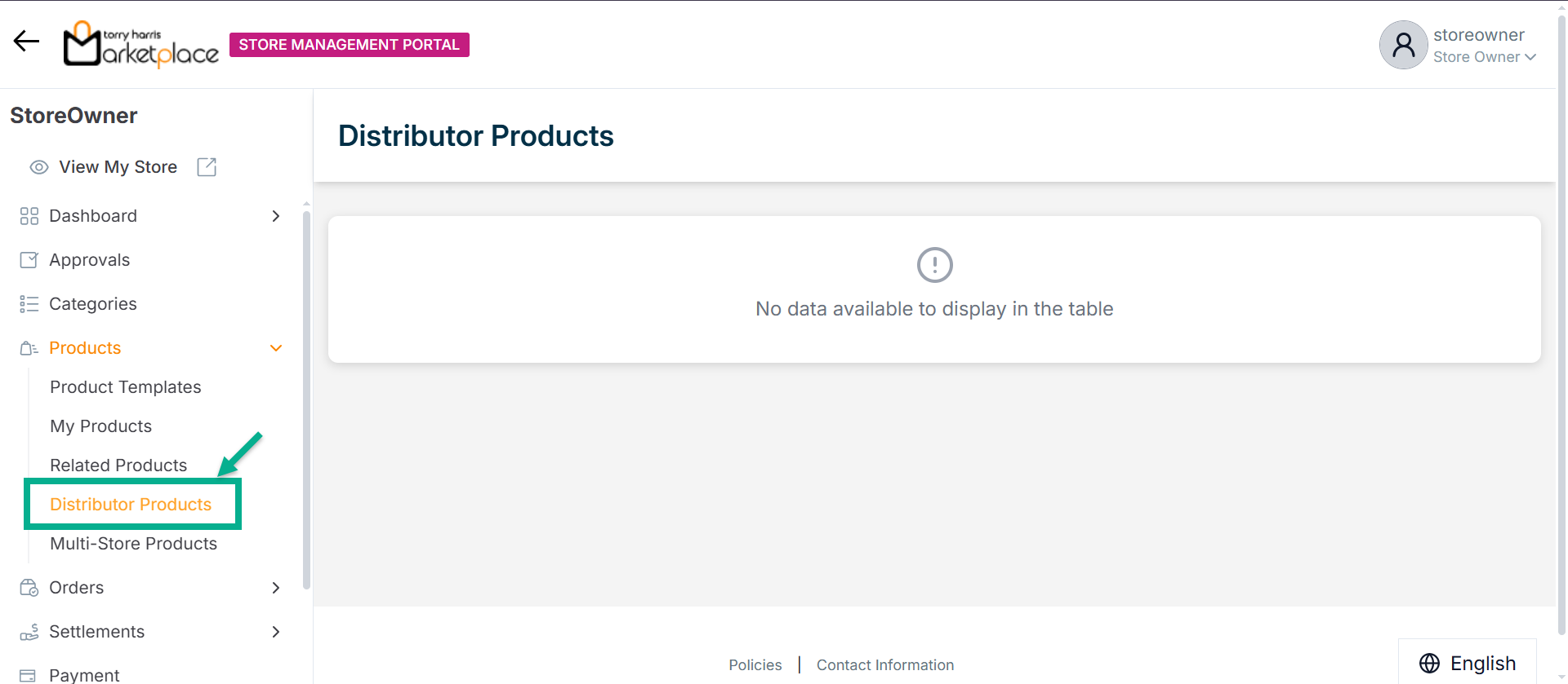 Distributor Products