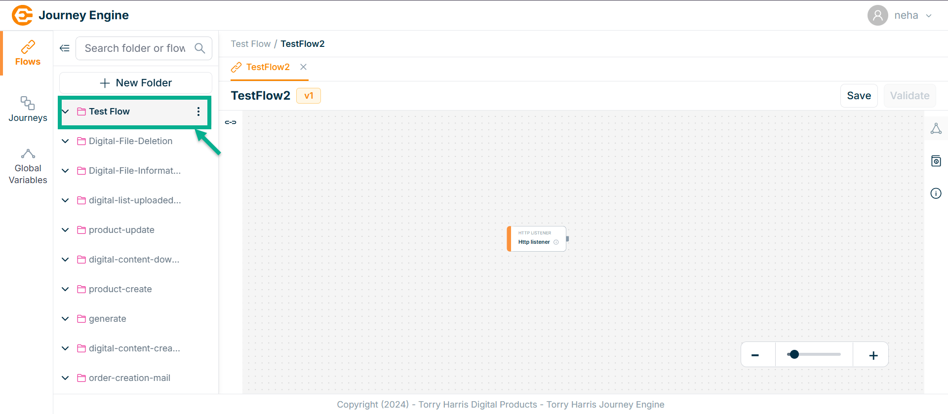 Export Flow