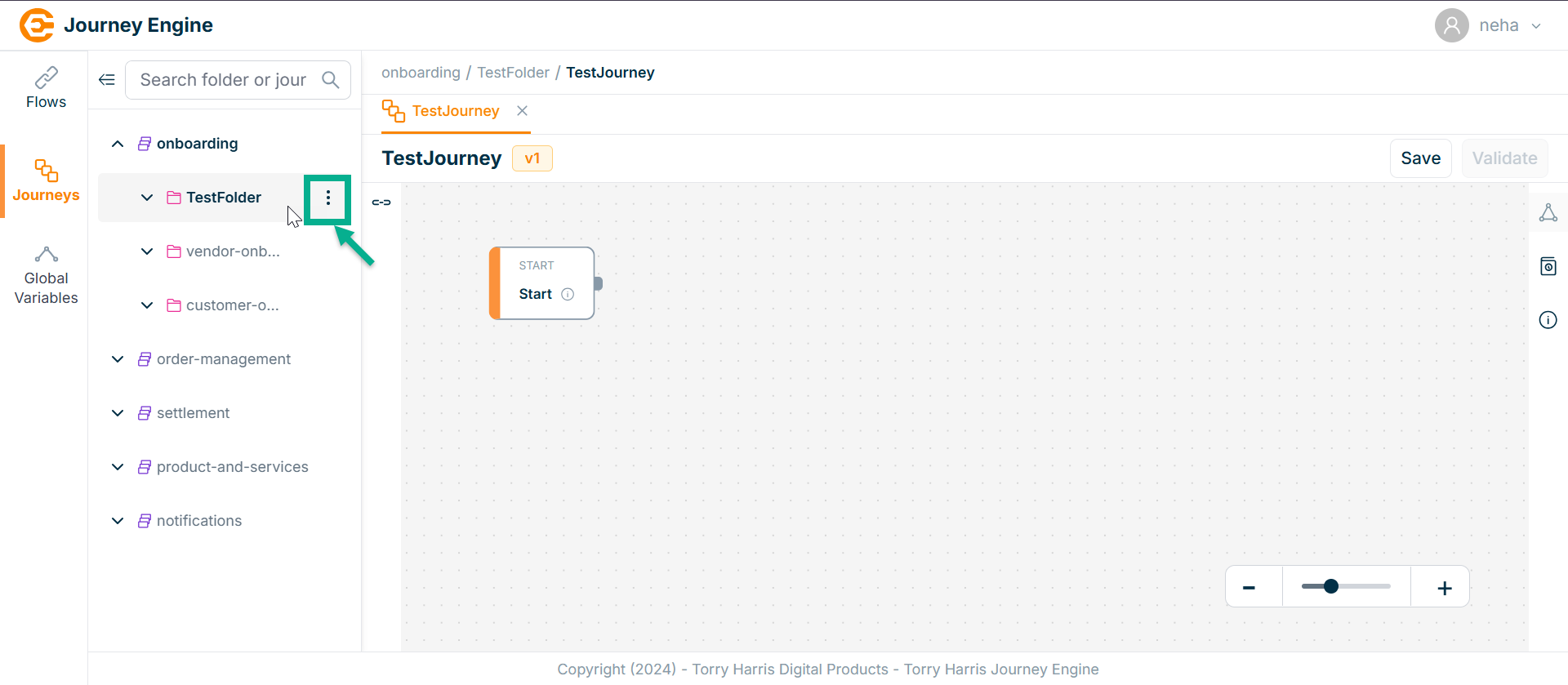 Importing Journey