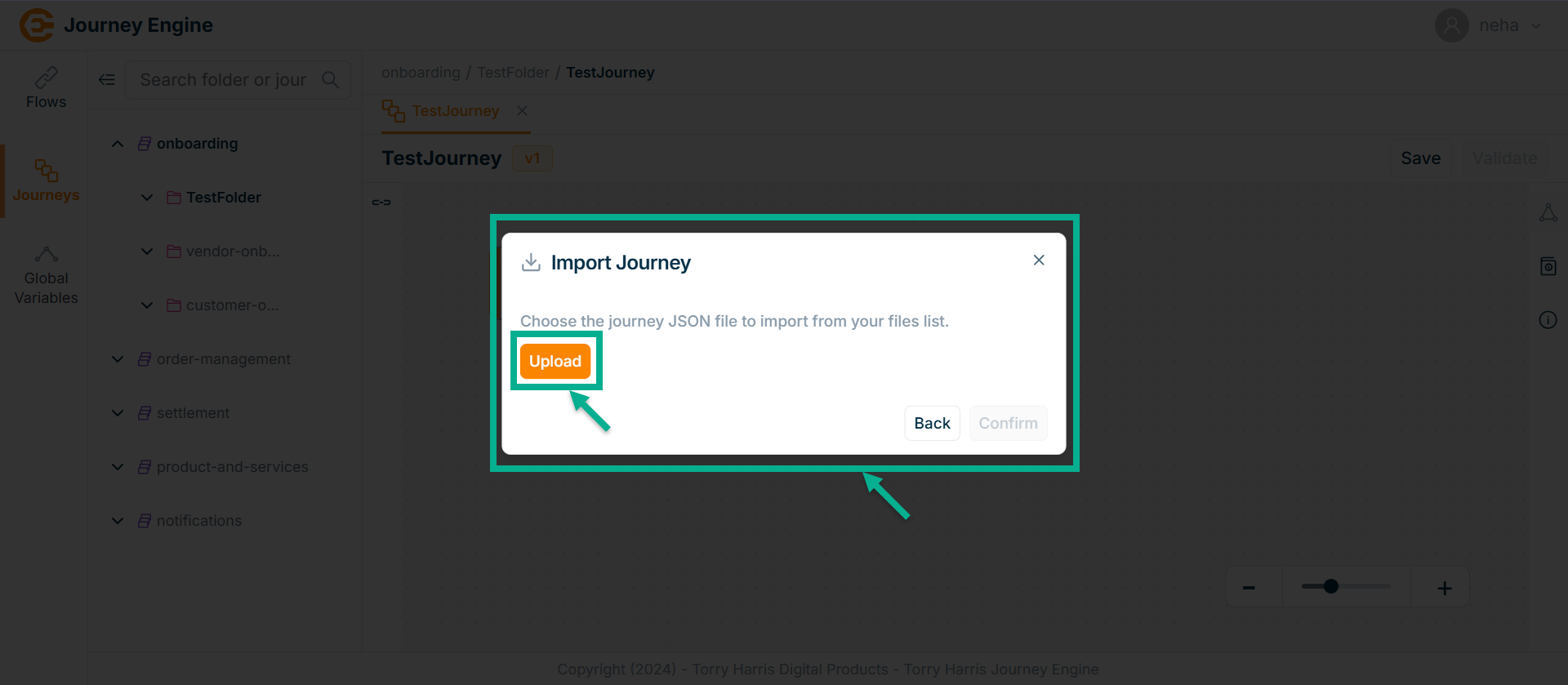 Import Journey