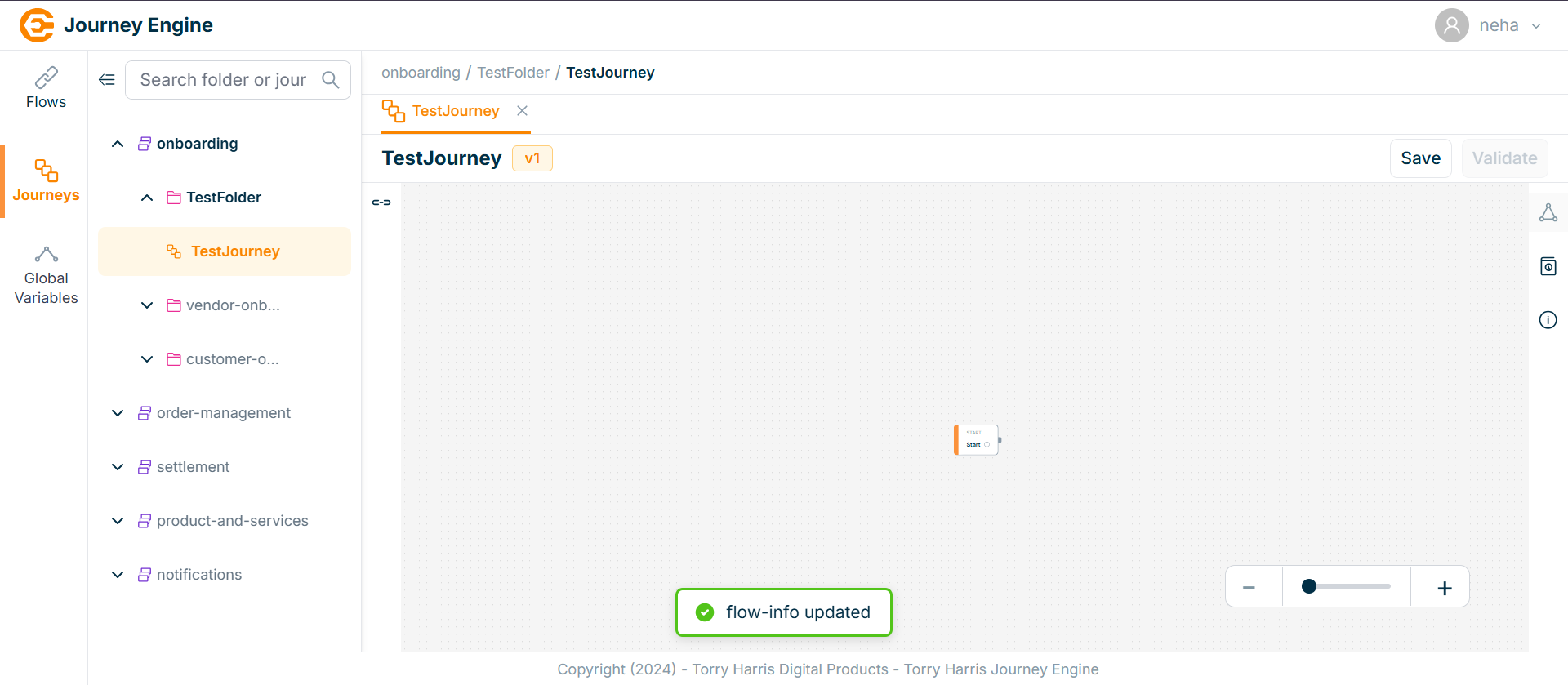 Journey Info