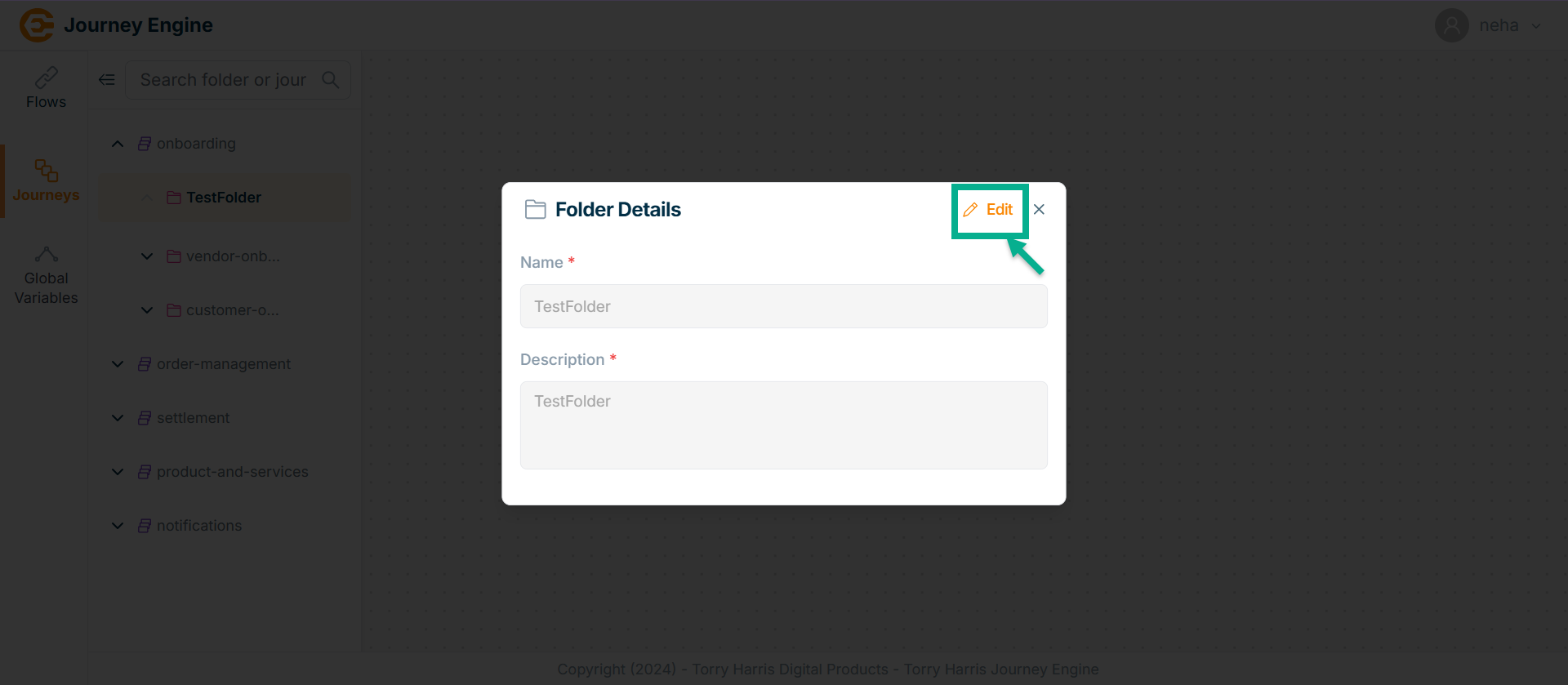 Updating Folder