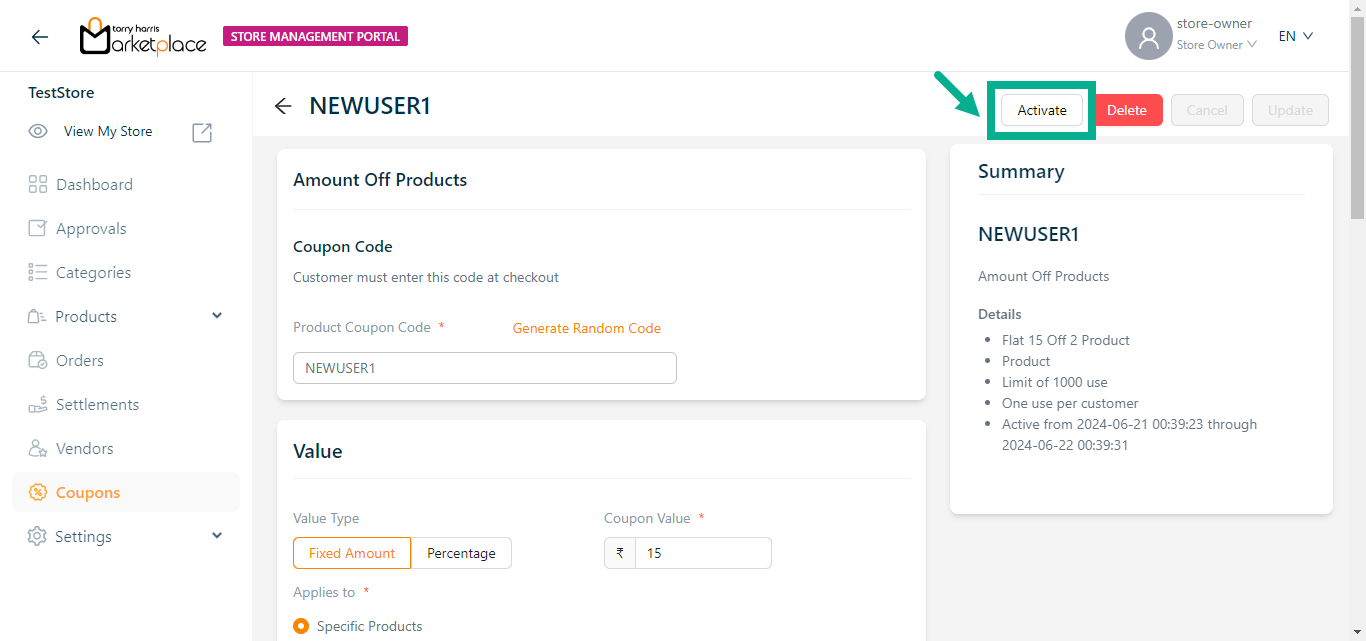 activatediscount