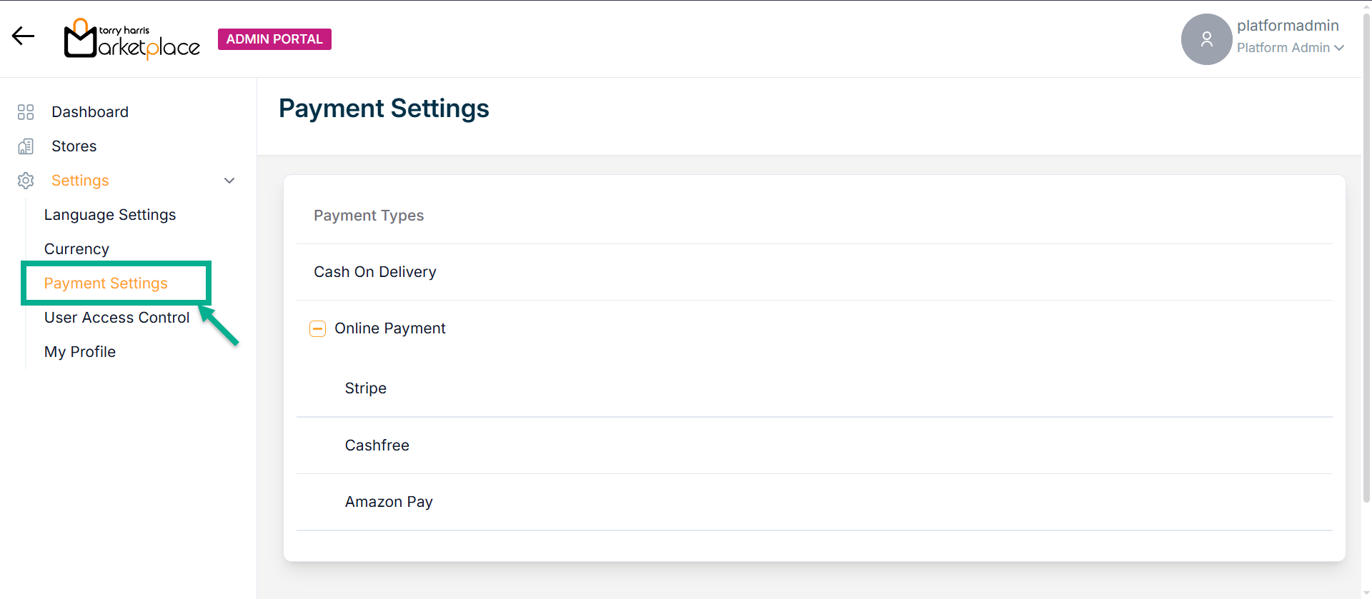 Payment Type