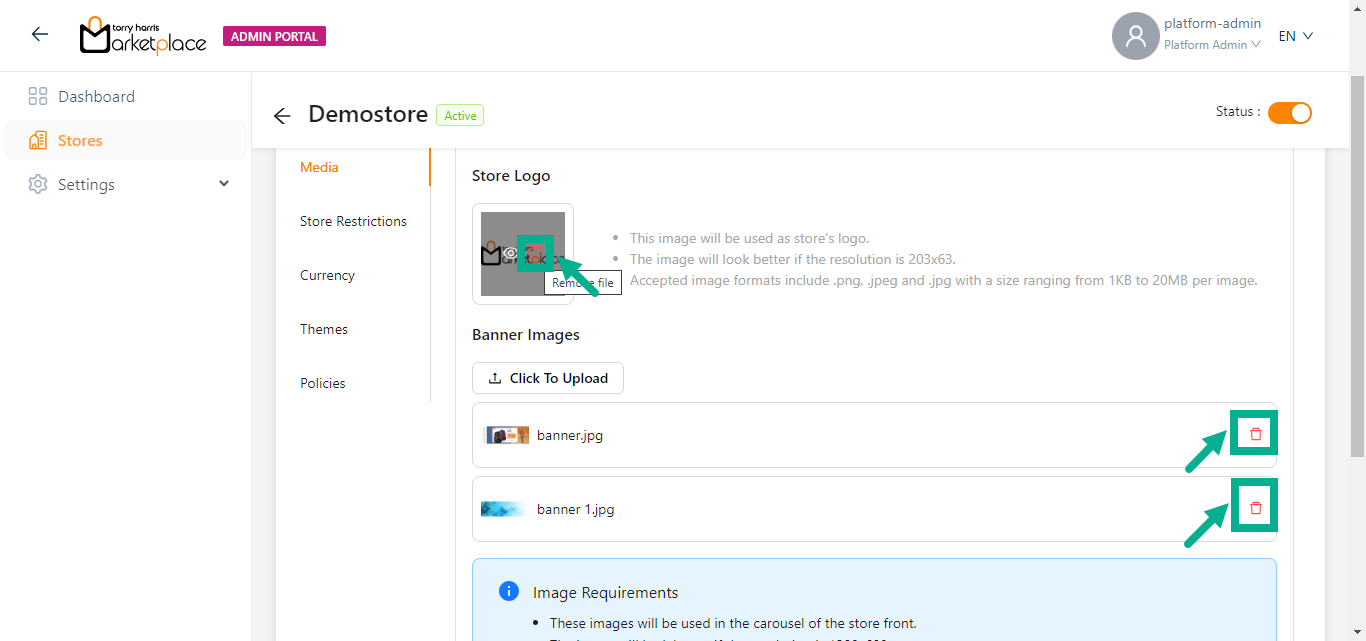 Store Setting1