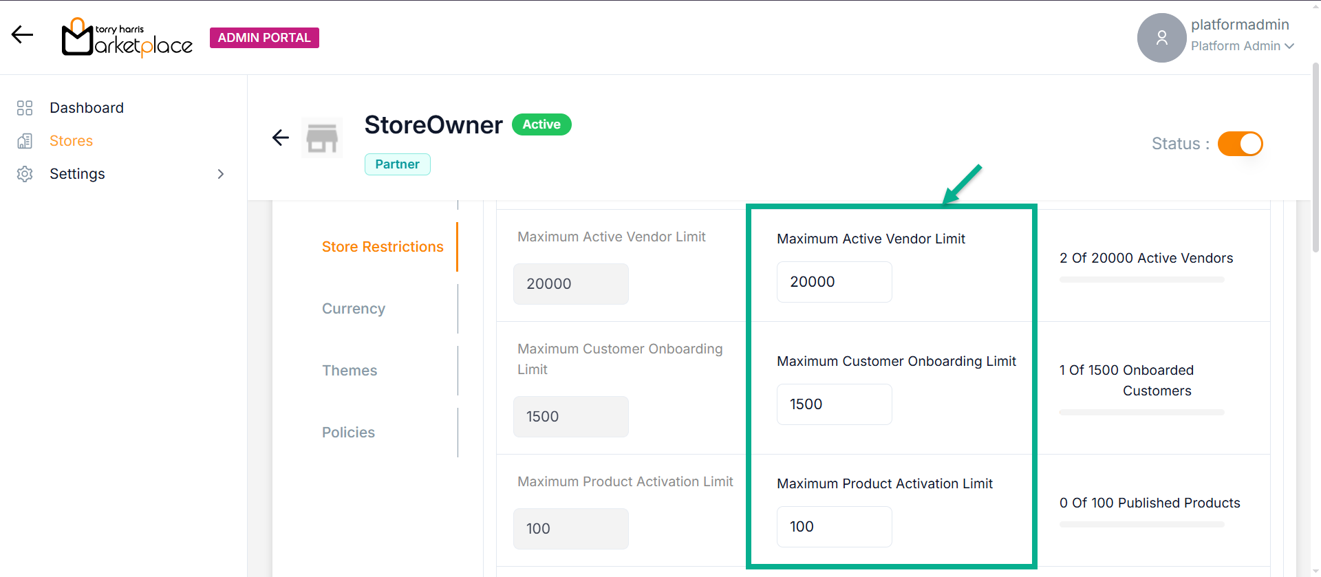 Store Setting2