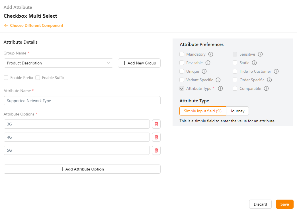 Add Attribute