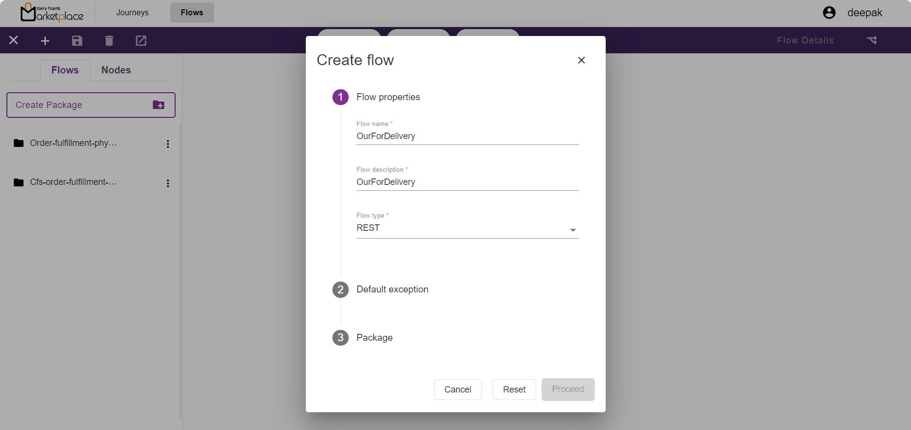 Create Flow
