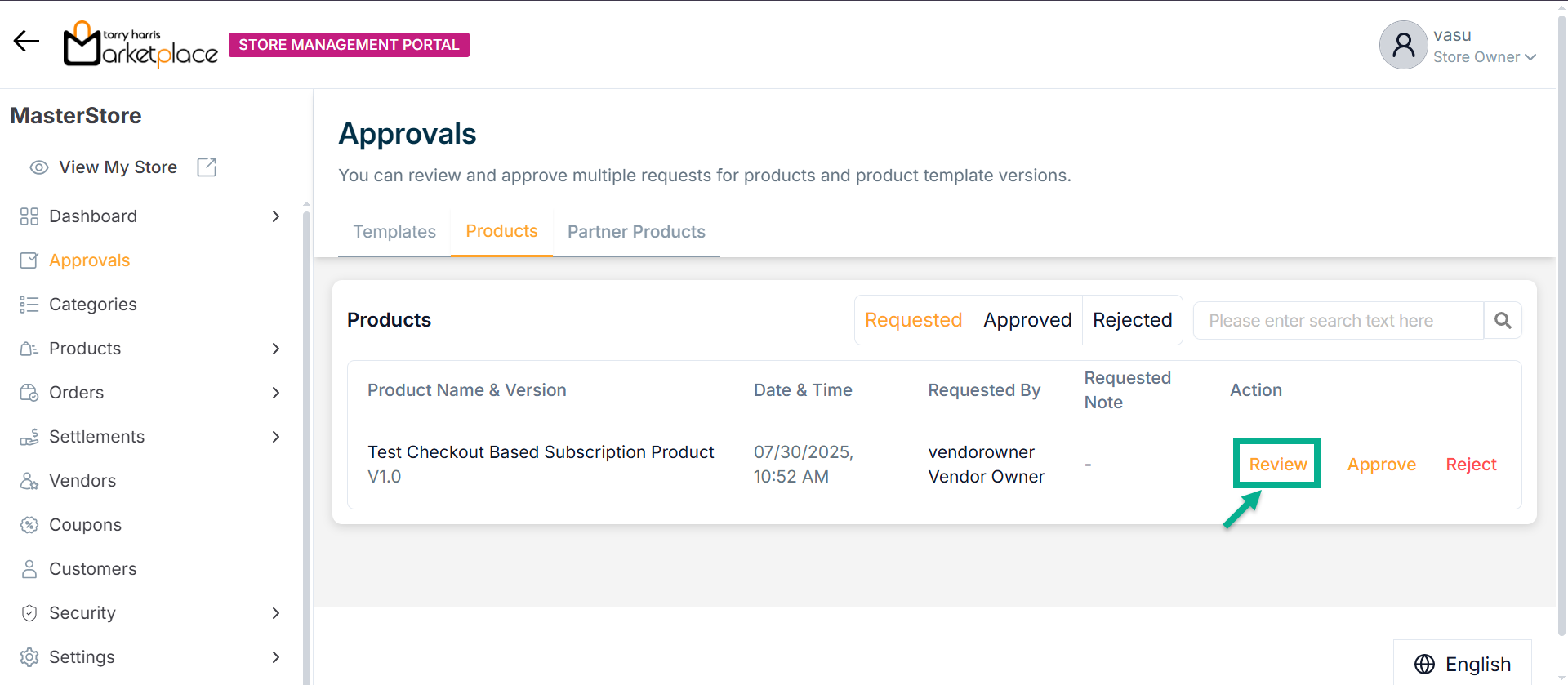 Approval Review