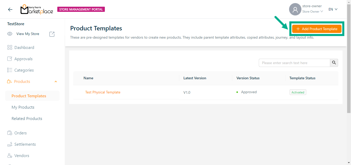 Product Template