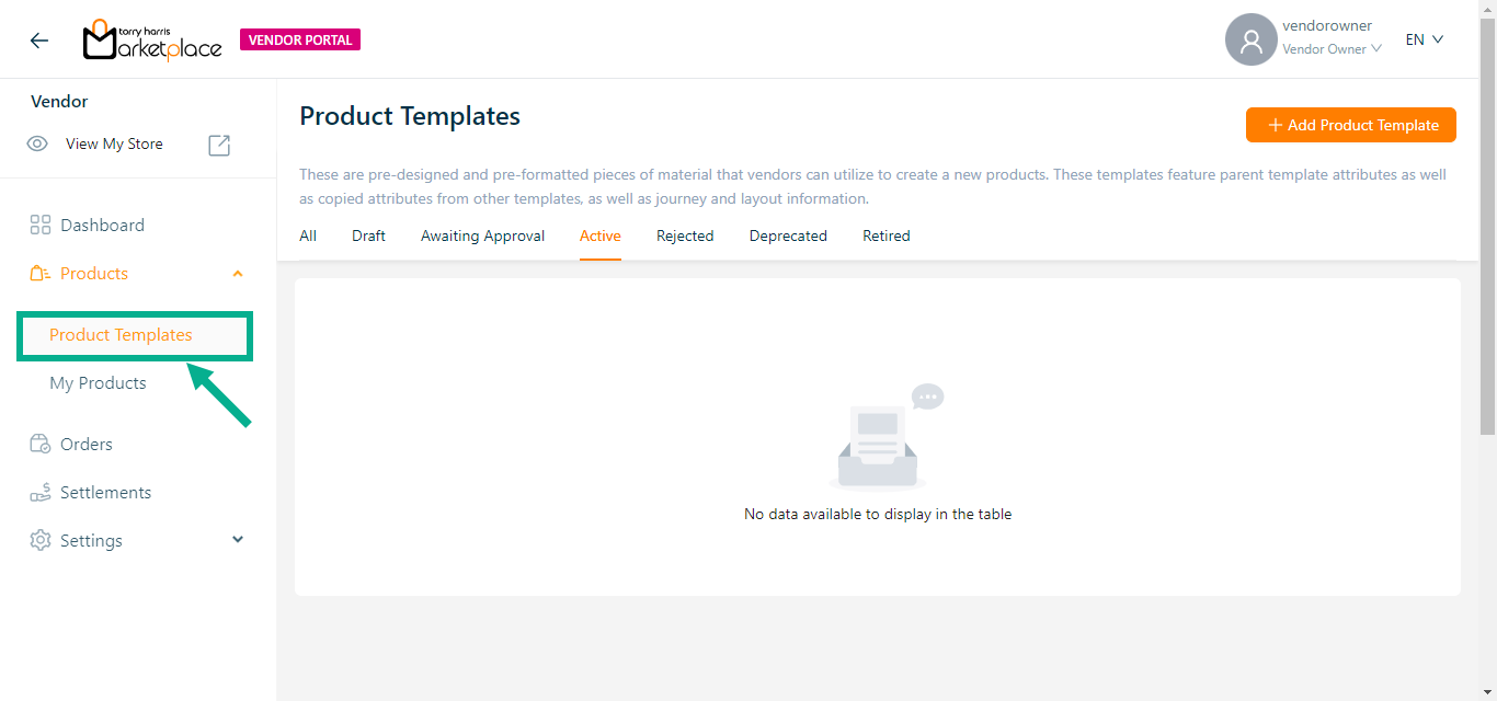 Product Template